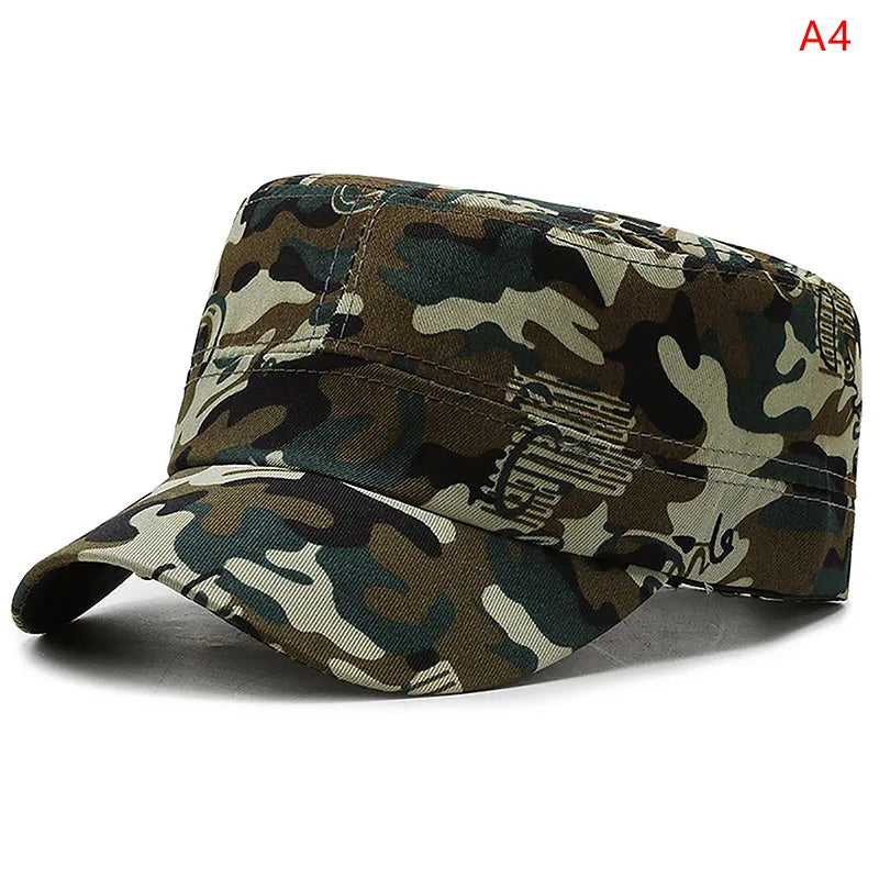 Einstellbare Baseballmütze Taktische Sommer Tarnfarbe Militär Armee Tarnfarbe Airsoft Jagd Camping Caps