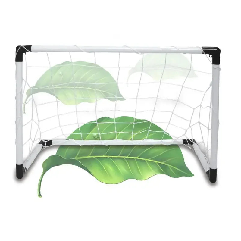 Boys Soccer Game Premium Portable Goal Set with Ball Air Pump