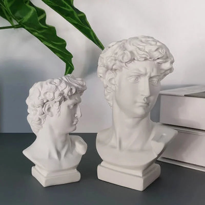 Ins Nordic David Vase Hydroponic Vase Ornaments Flowerpot Makeup Brush