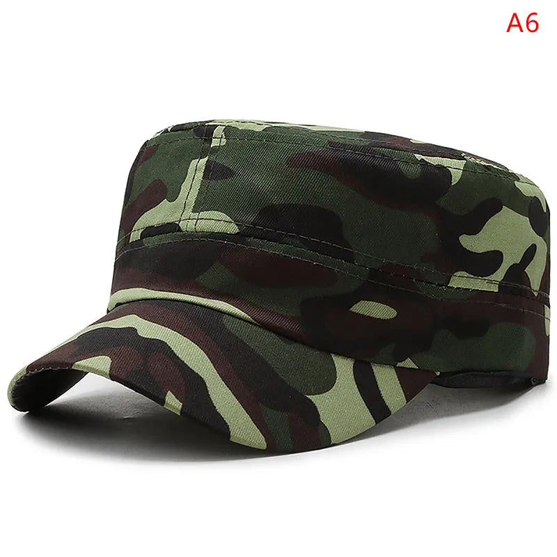 Einstellbare Baseballmütze Taktische Sommer Tarnfarbe Militär Armee Tarnfarbe Airsoft Jagd Camping Caps