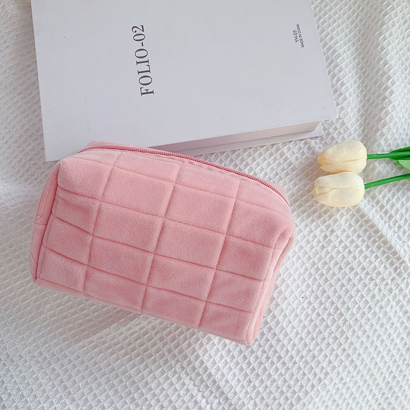 Kawaii Pencil Case Pillow Bag - Large Capacity