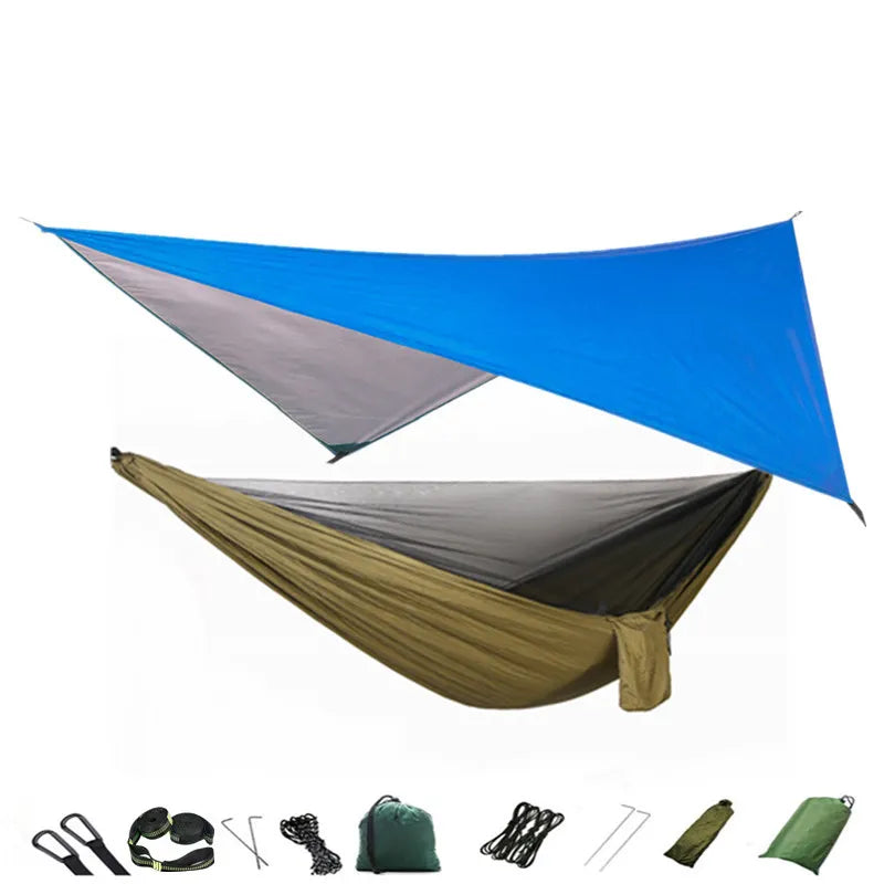 Camping Hammock Mosquito Net and Canopy Nylon for Hiking Camping Survival Travel