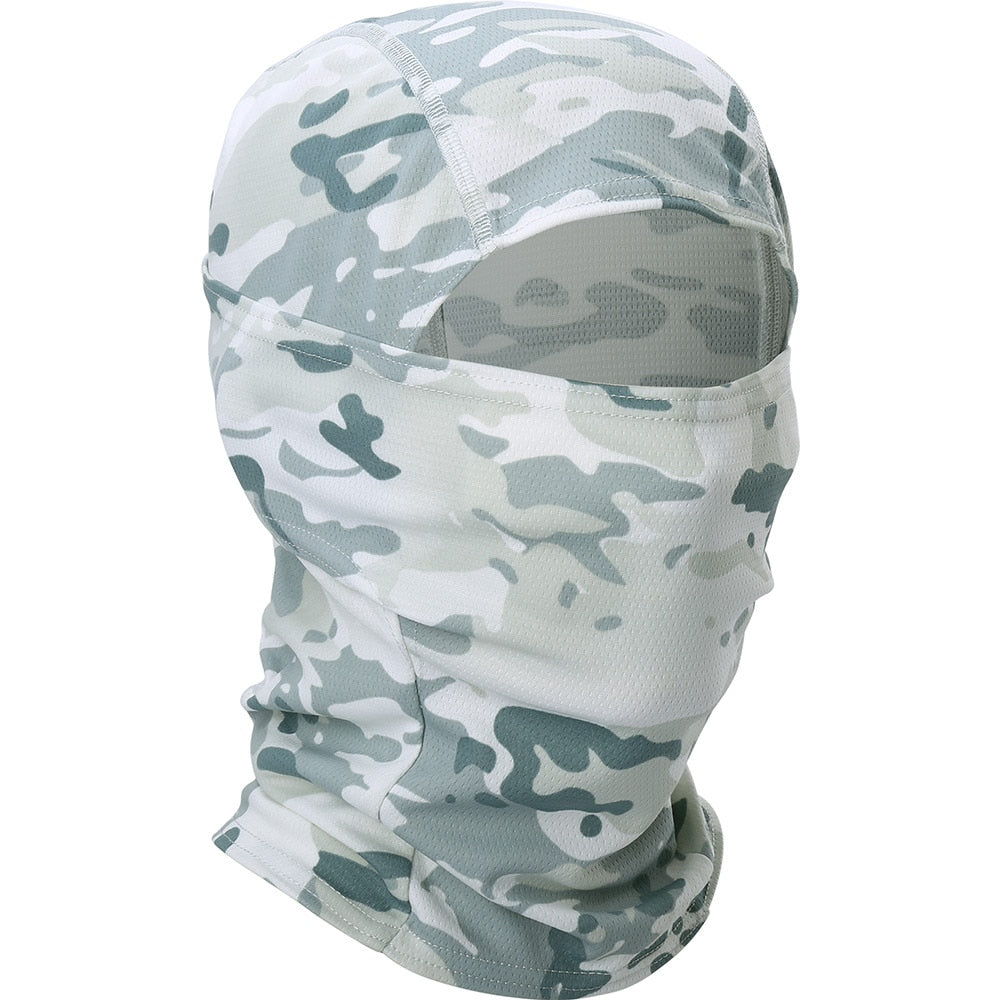 Multicam Camouflage Balaclava Full Face Mask Tactical Airsoft Cap Men