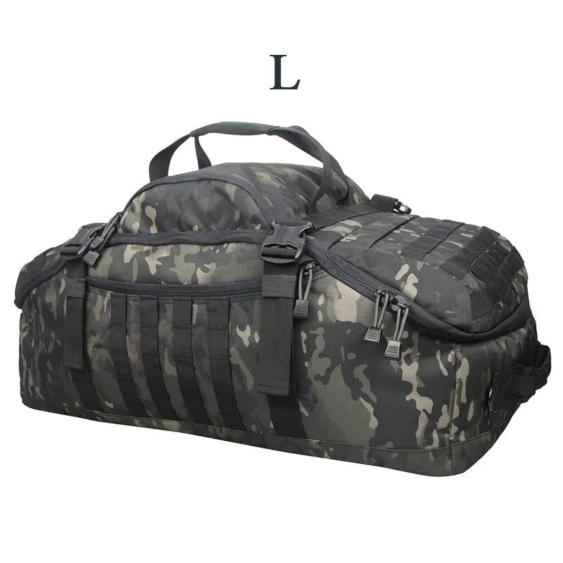 LQARMY 60L 80L Camping Backpacks Men Military Tactical Backpack Molle