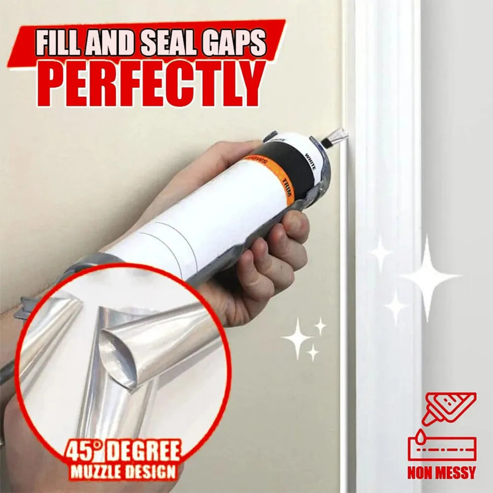 14 pieces sealing nozzles applicator sealant finishing tool stainless steel 14 sizes hand tools