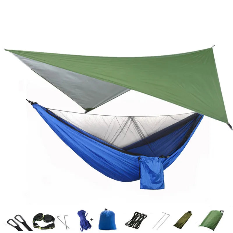 Camping Hammock Mosquito Net and Canopy Nylon for Hiking Camping Survival Travel