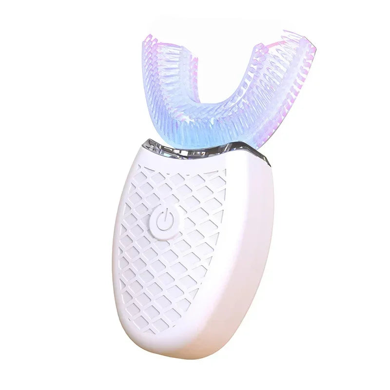 U-Type Toothbrush, 360-Degree, Smart Silicone Head, USB Charging, Waterproof Toothbrush, Electric Sonic Toothbrush, Automatic