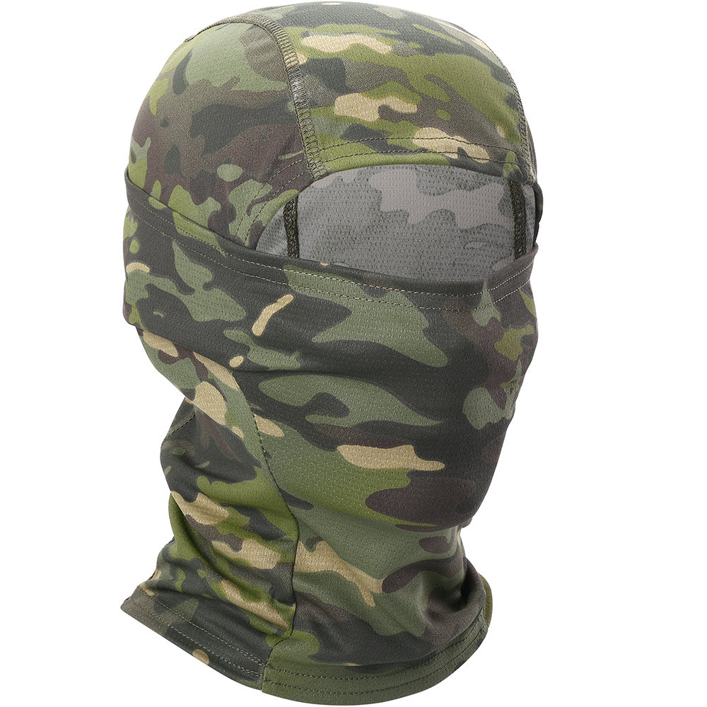 Multicam Camouflage Balaclava Full Face Mask Tactical Airsoft Cap Men