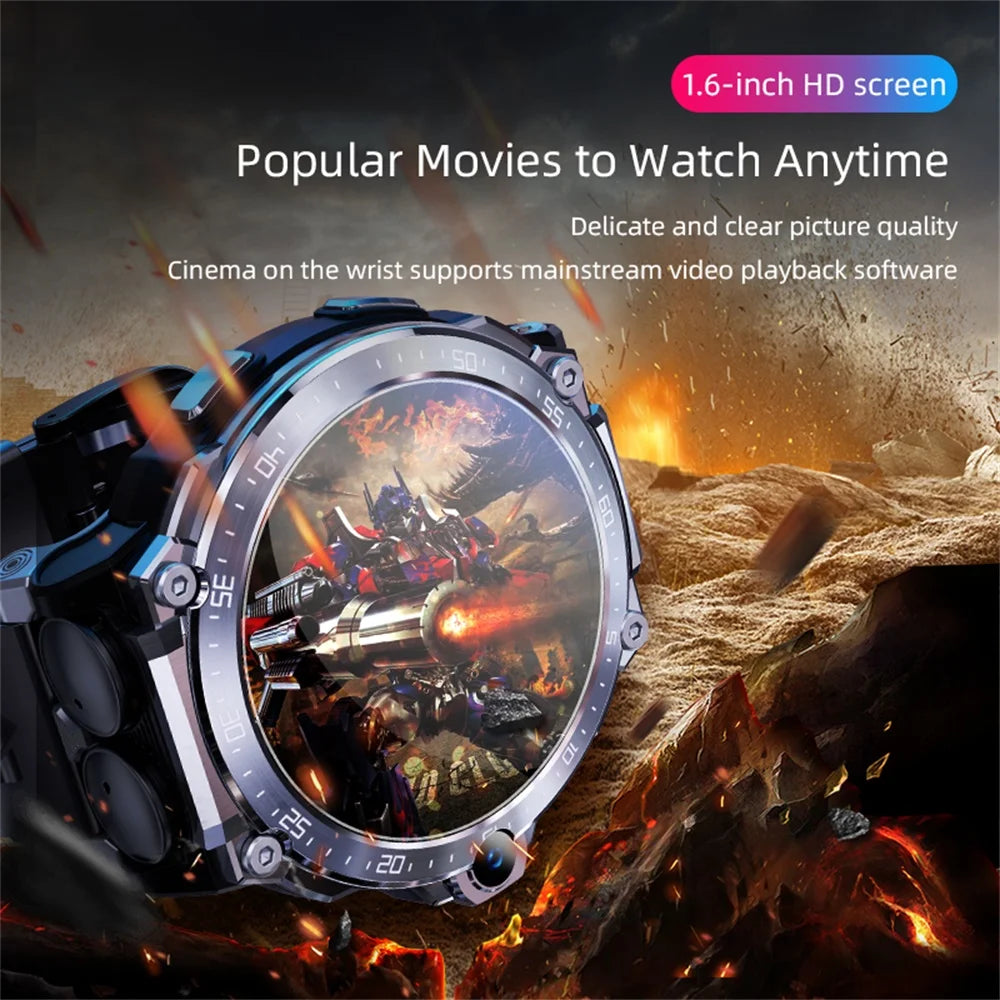 4G Smartwatch GPS Wifi Location Student SOS Kids Smart Watch SIM