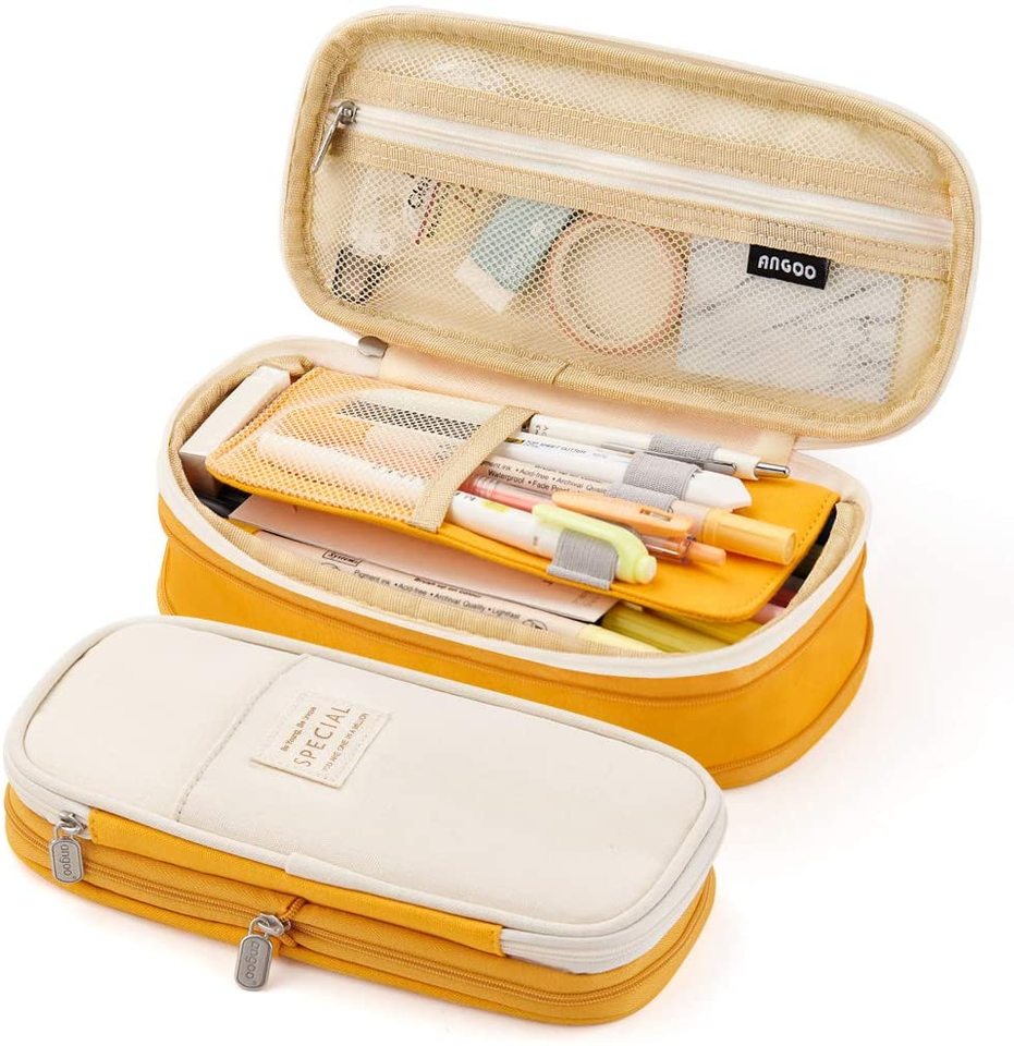 Pencil Case Foldable Waterproof 9 Colors Kawaii Stationery