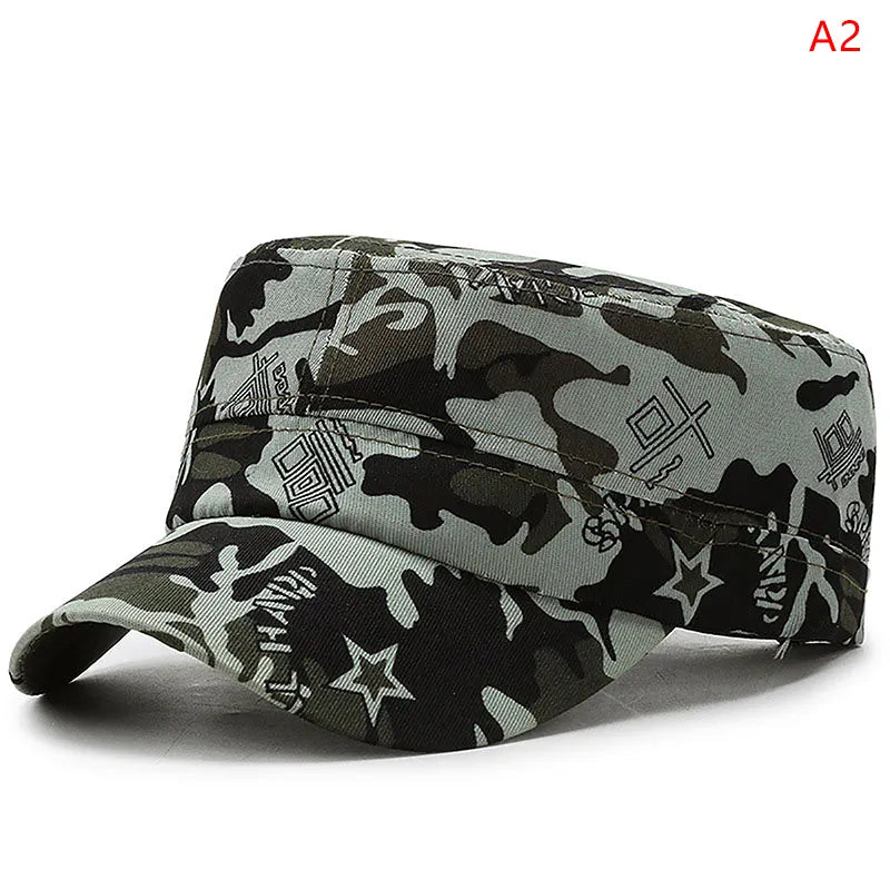 Einstellbare Baseballmütze Taktische Sommer Tarnfarbe Militär Armee Tarnfarbe Airsoft Jagd Camping Caps