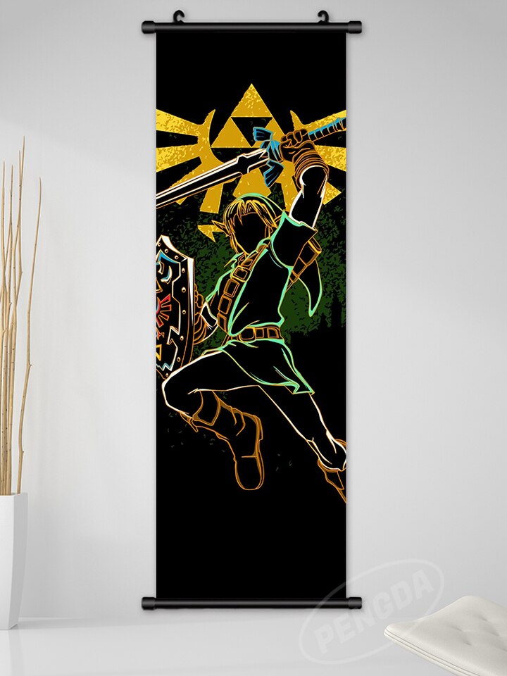 Wandkunst Anime Zelda Poster Deko