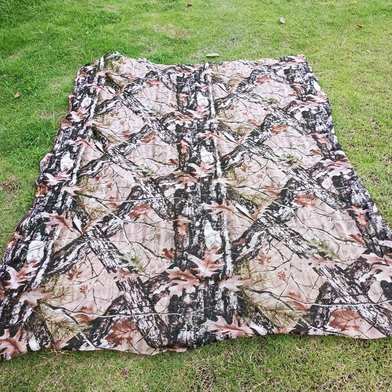 LOOGU Durable Camo Net Awning for Hunting Outdoor Camping