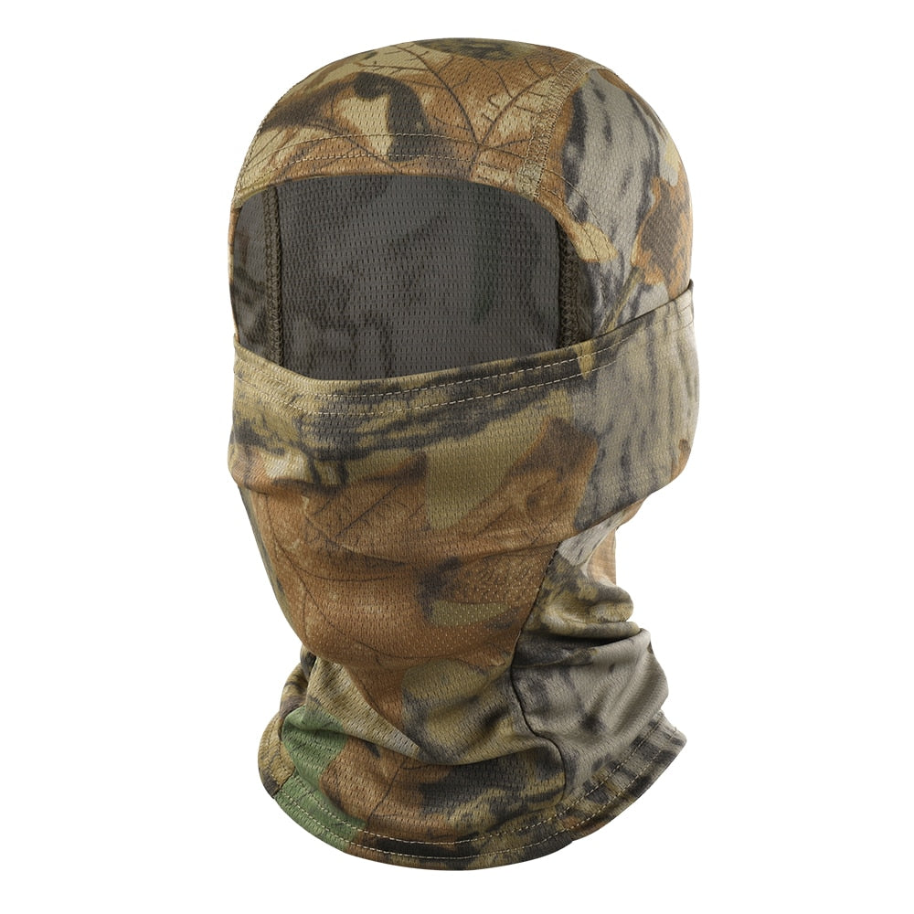 Multicam Camouflage Balaclava Full Face Mask Tactical Airsoft Cap Men