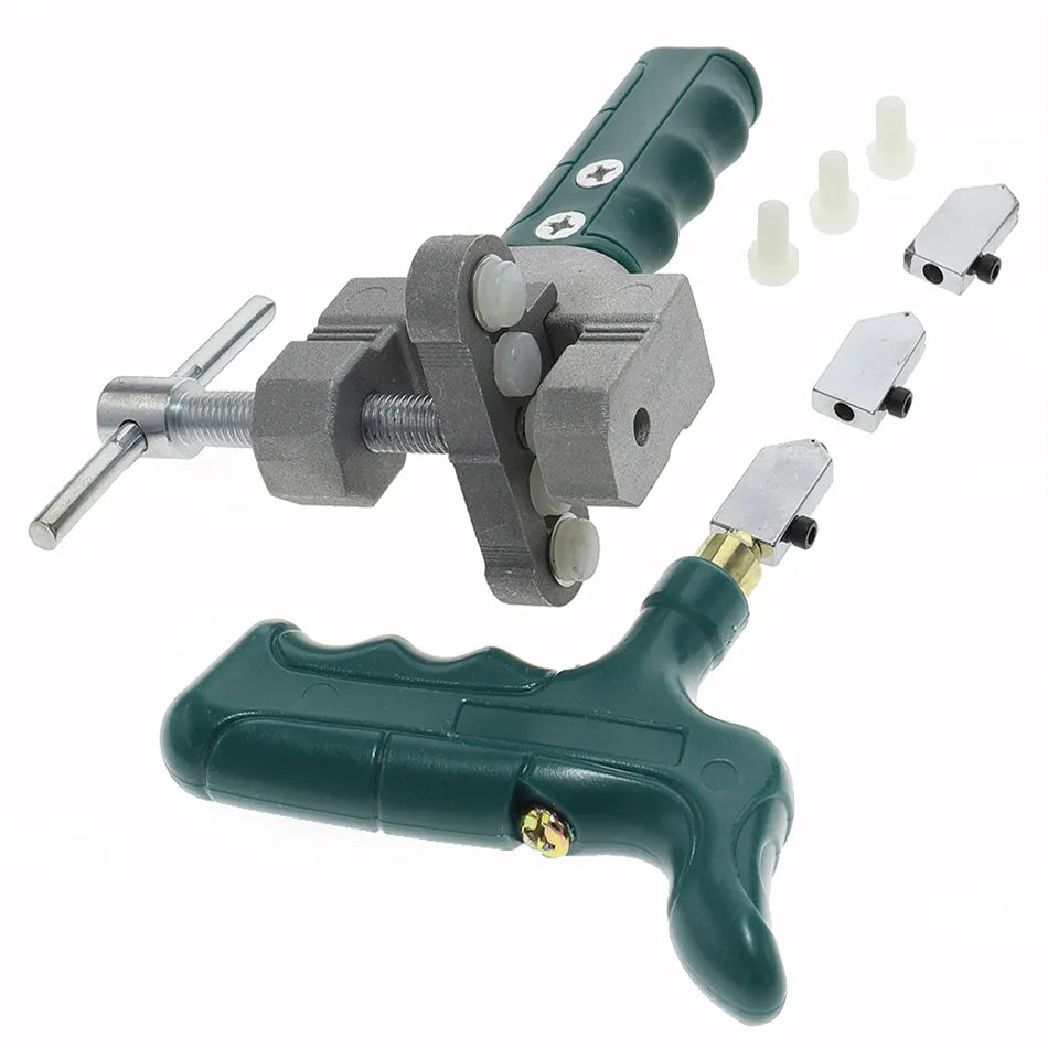 Tile Cutter Kit Glass Cutter Professional Diamond Tipped Glass Tool Window Craft for Portable Hand Tools