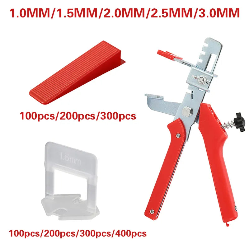 701PCS Tile Laying System Leveling Wedges Alignment Distances Flooring Wall Level 1/1.5/2/2.5/3mm