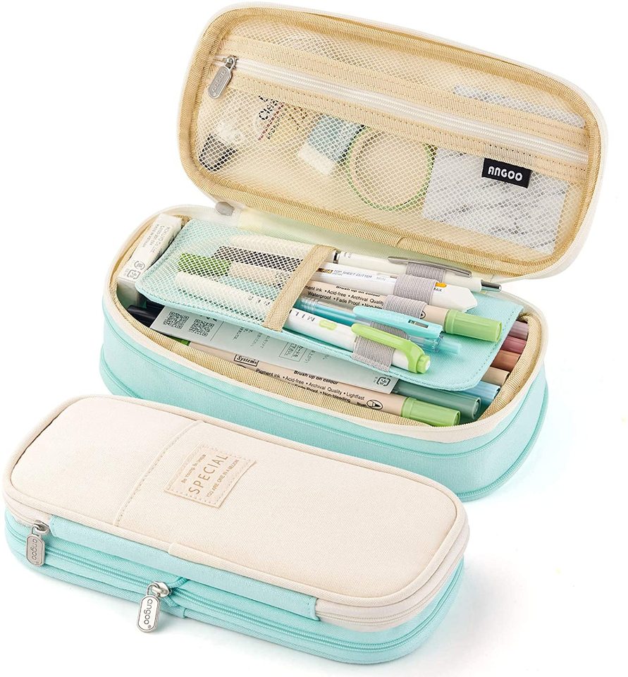 Pencil Case Foldable Waterproof 9 Colors Kawaii Stationery