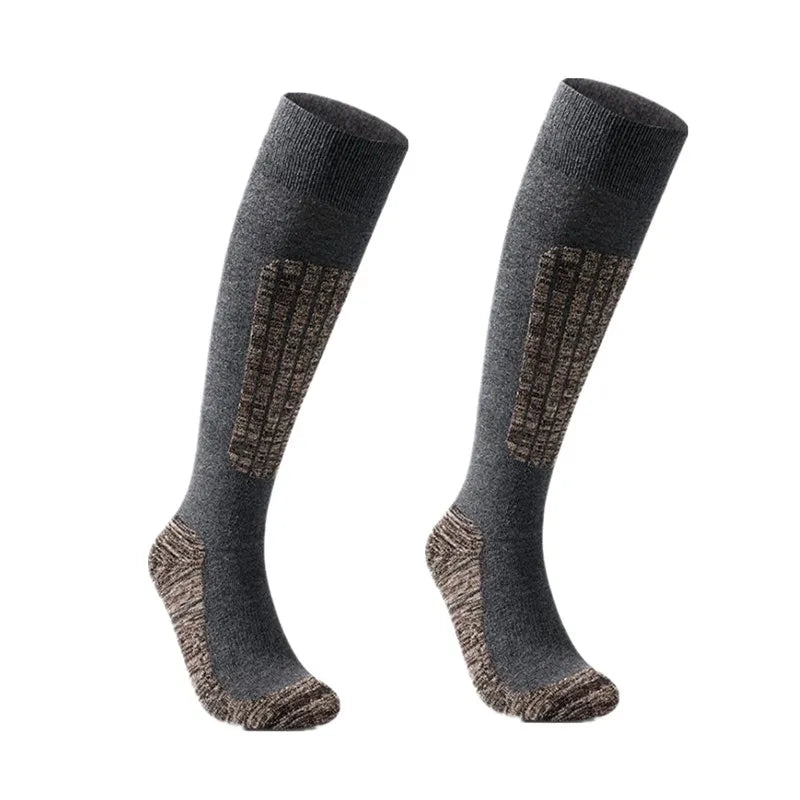 Winter Männer Frauen Warme Ski Socken Baumwolle Lange Dickere Snowboard Wandern Trekking Sport Thermosocken Thermosocken