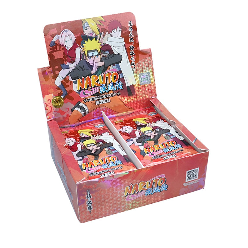 Anime Naruto KAYOU Karten Kapitel Array Box SE Ninja Welt Sammlung Spielzeug