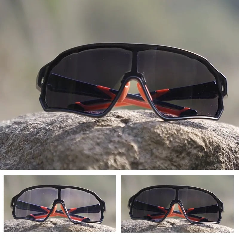 ROCKBROS Photochromic Cycling Glasses Bicycle UV400 Sport Sunglasses for Men Women