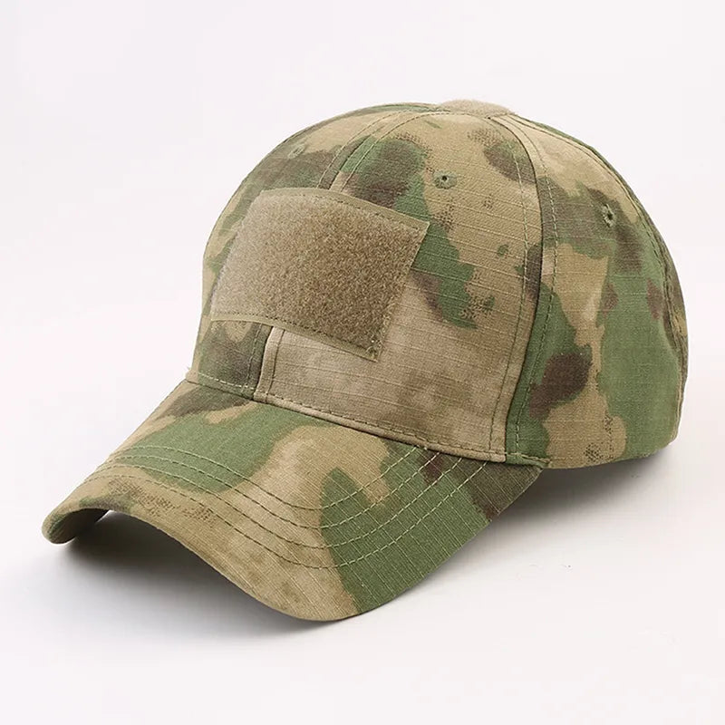 Einstellbare Baseballmütze Taktische Sommer Tarnfarbe Militär Armee Tarnfarbe Airsoft Jagd Camping Caps