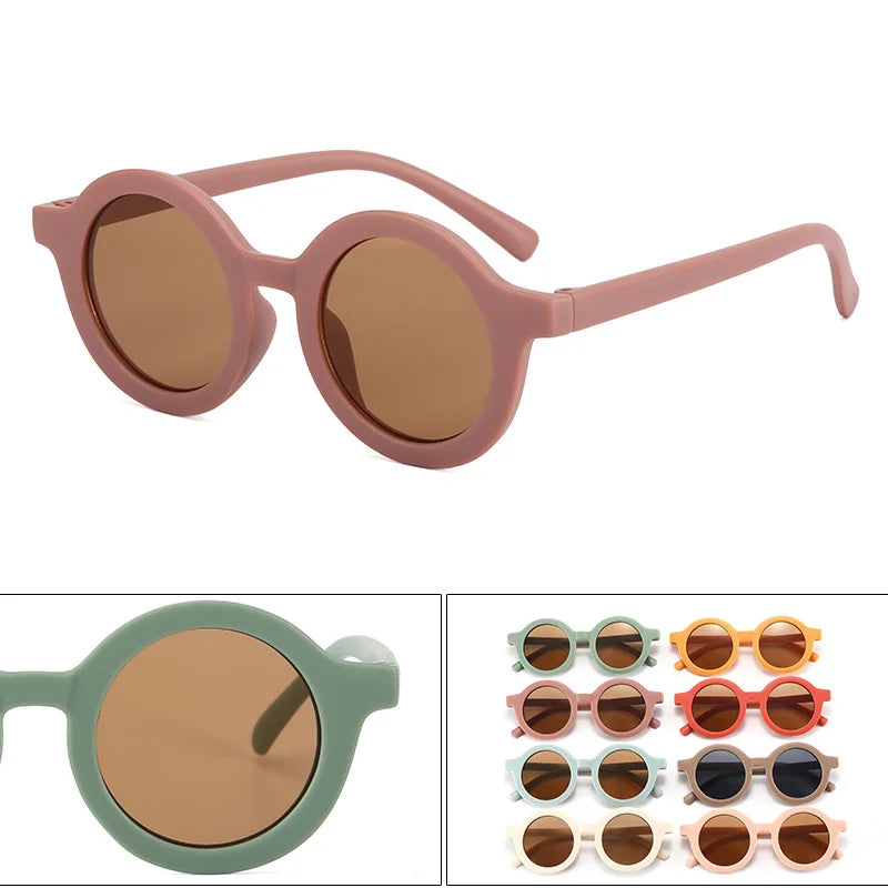 Niedliche Kinder Sonnenbrille Eltern Kind gefrostet Brille neu 1-8 Jahr alt