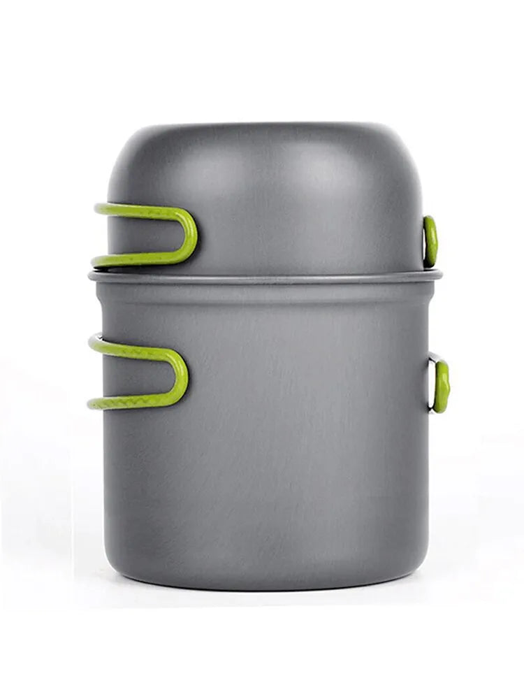 Widesea Ultralight Camping Cooking Utensils Outdoor Tableware Pot Set