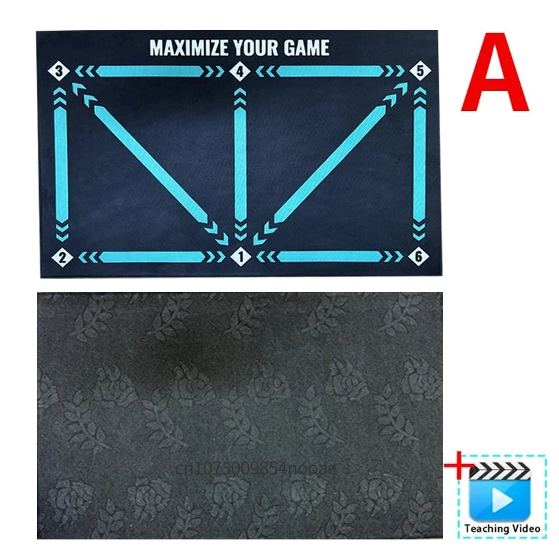 90cm Football Training Mat Durable Non-Slip Foldable Kids Adults Dribble Training Mat Soccer Training Indoor Outdoor Equipment