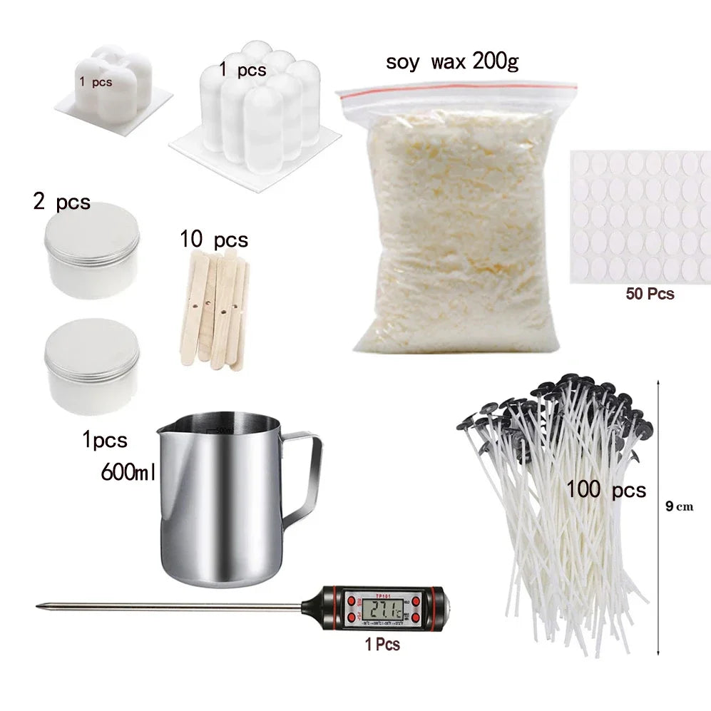 1 Set Candle Making Accessories Kit DIY Handmade Scented Candle Making Tool