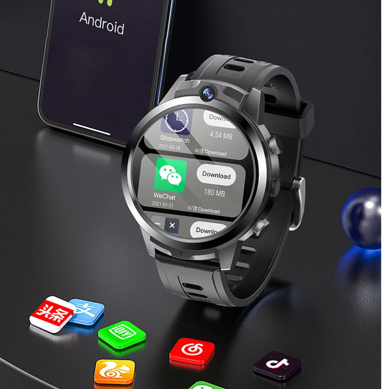 New Arival 1.6inch 4G All Netcom can help children learn Smart Watch Dual Cameras