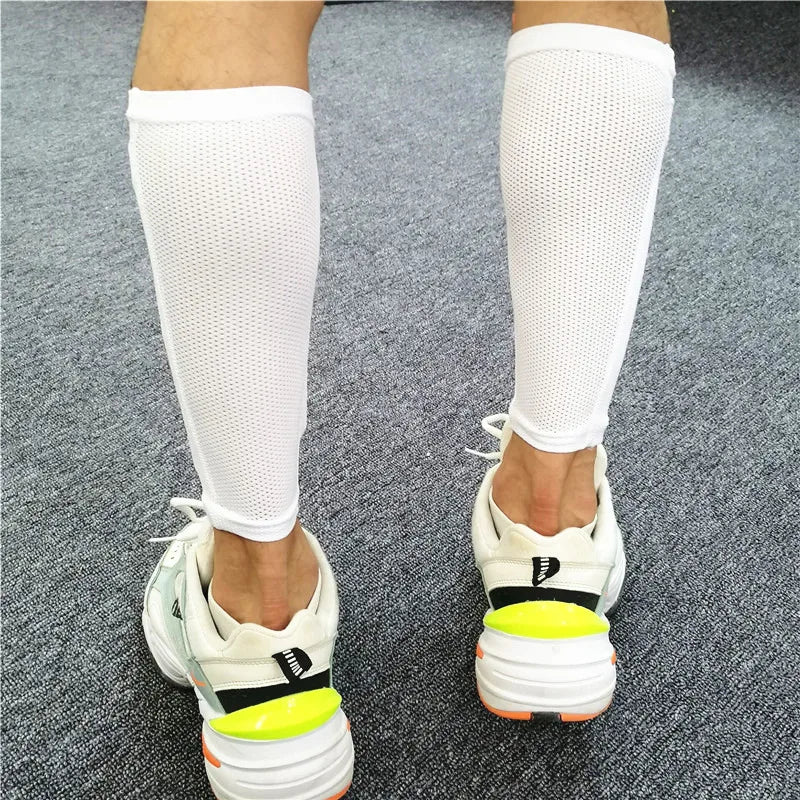 Football Double-Layer Shin Guards Sleeves Adults Children