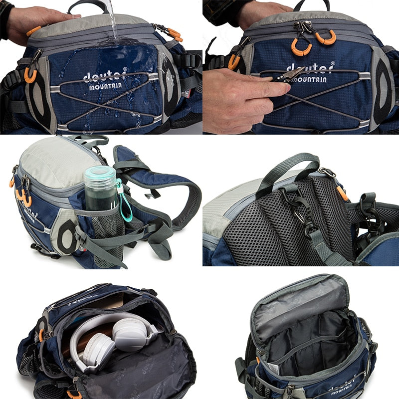 Outdoor Sport Waist Bag Hiking Cycling Climbing Men Backpack Waterproof Molle Bag