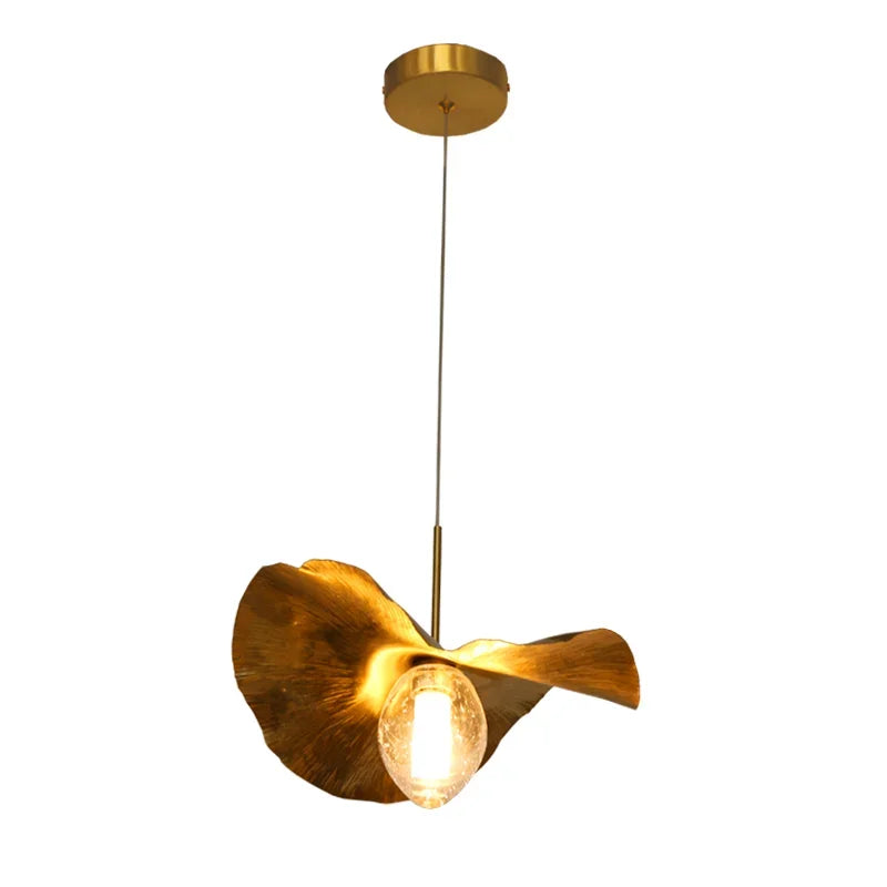 Nordic modern chandelier pendant light kitchen lotus ceiling lamp home decoration