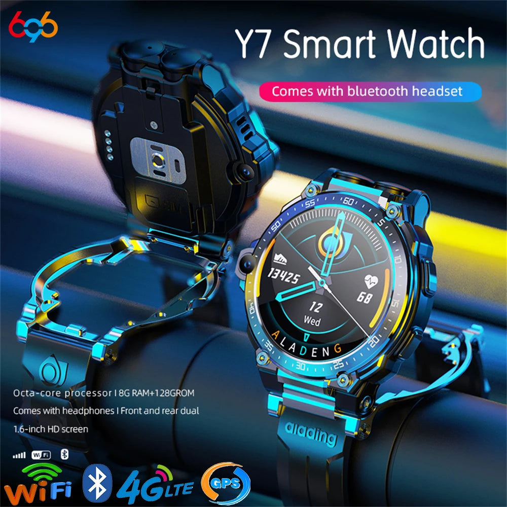 4G Smartwatch GPS Wifi Location Student SOS Kids Smart Watch SIM