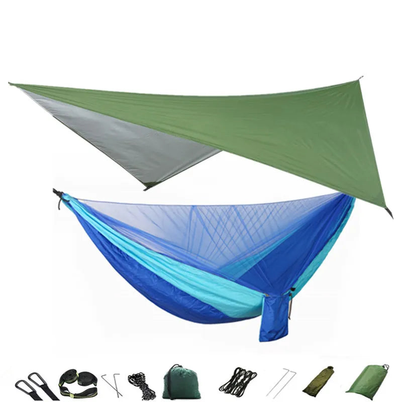 Camping Hammock Mosquito Net and Canopy Nylon for Hiking Camping Survival Travel