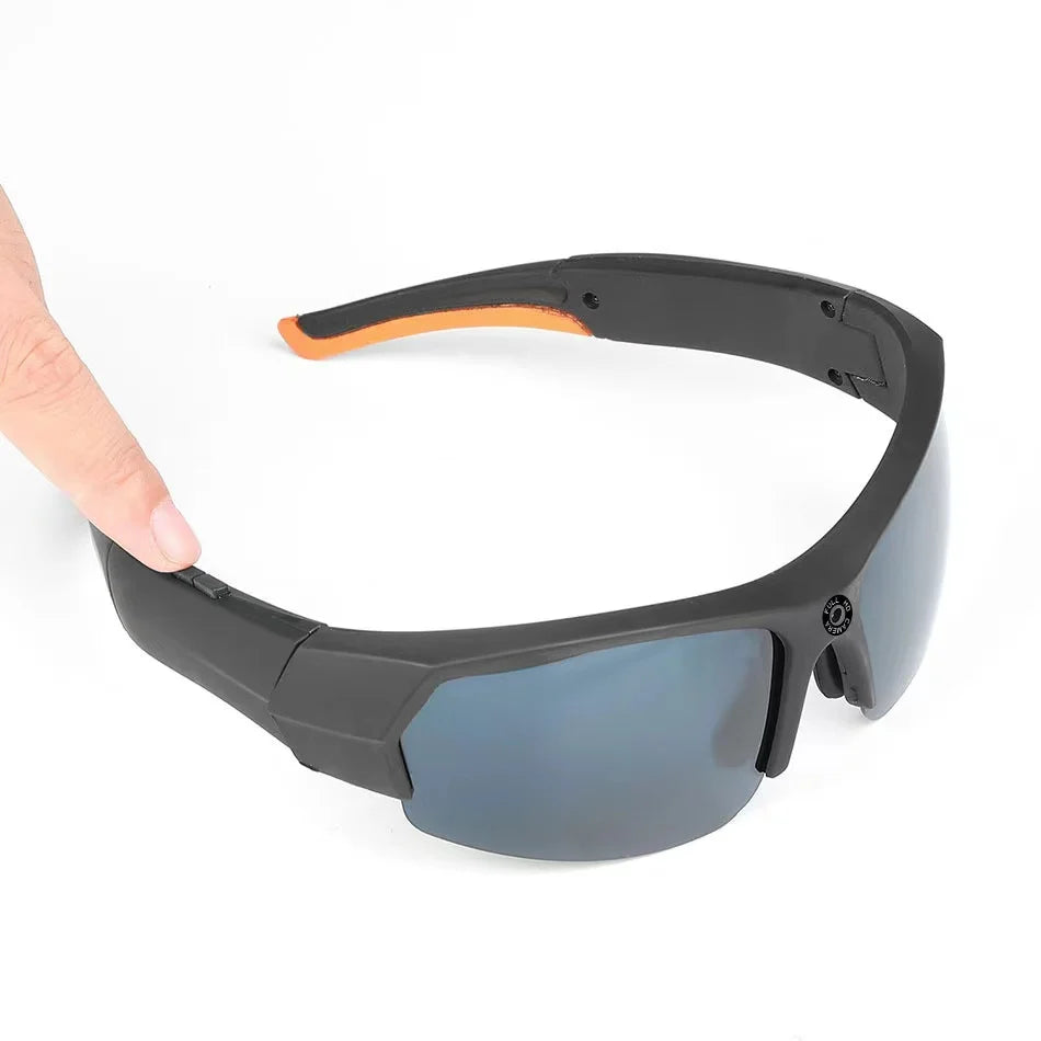 Smart glasses Sport Radfahren Angeln Sonnenbrille mit Kopfhörer und Kamera TAC Polarized