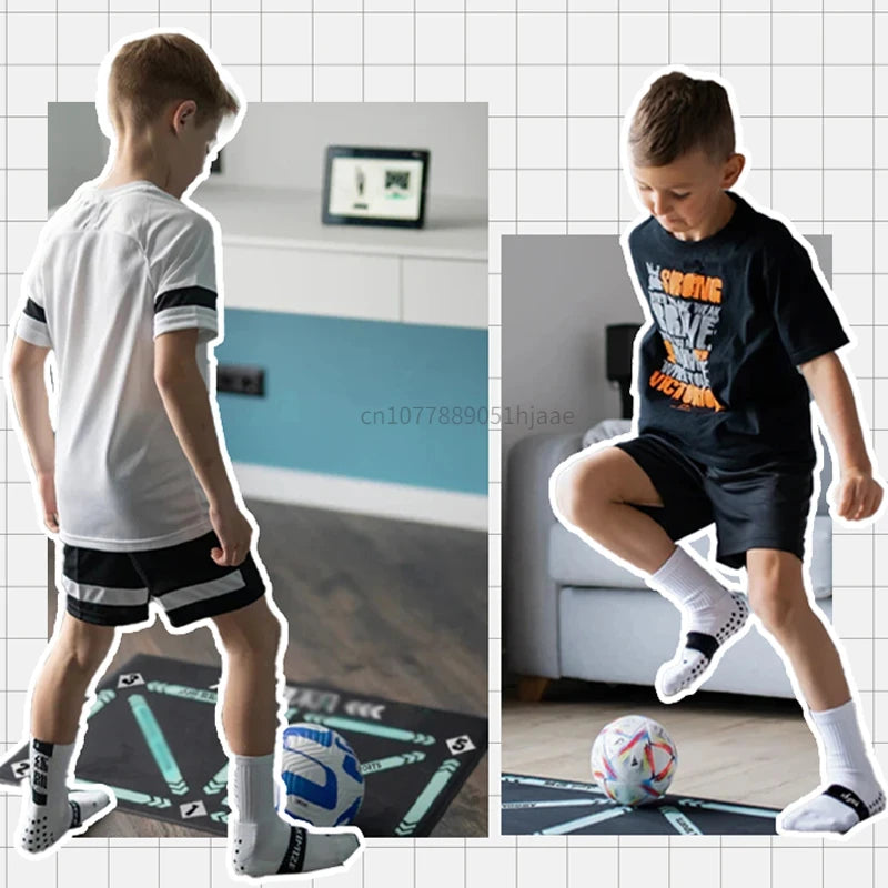 90cm Football Training Mat Durable Non-Slip Foldable Kids Adults Dribble Training Mat Soccer Training Indoor Outdoor Equipment