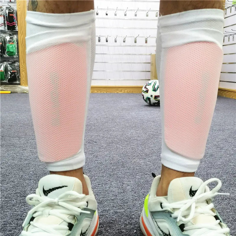 Football Double-Layer Shin Guards Sleeves Adults Children