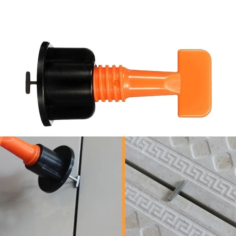 300+25+1 pcs. Tile leveling system for tile laying leveling wedges alignment spacers for levelers locator spacers pliers floor covering wall