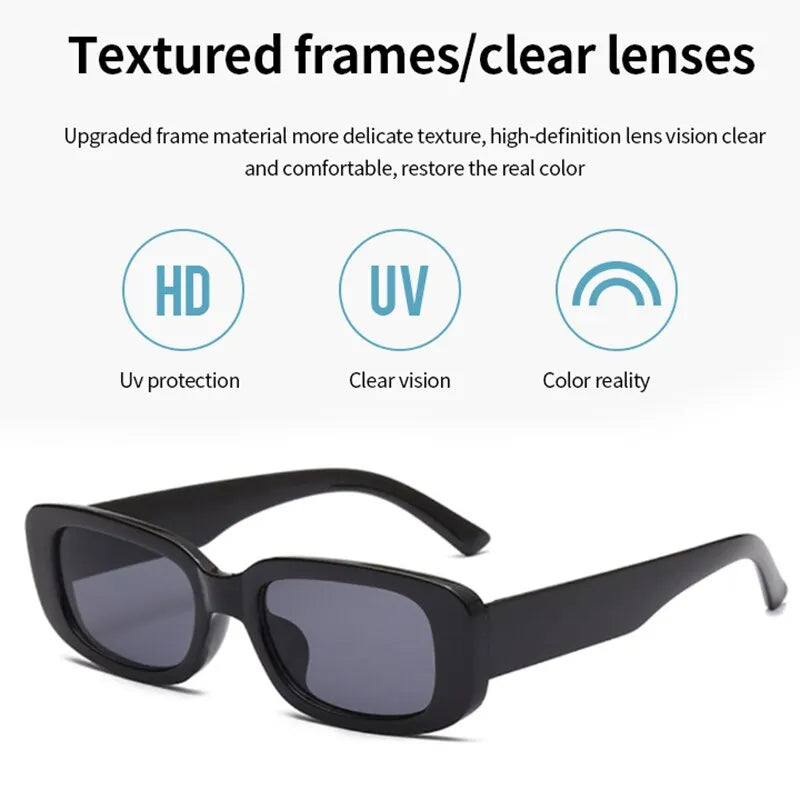 Retro Small Square Sunglasses Men and Women Trendy