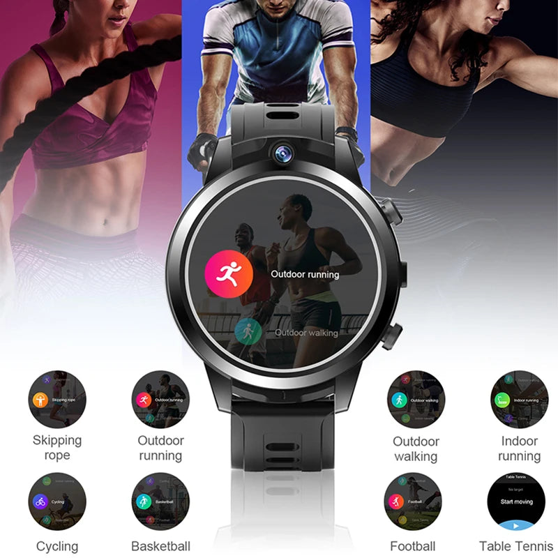 New Arival 1.6inch 4G All Netcom can help children learn Smart Watch Dual Cameras
