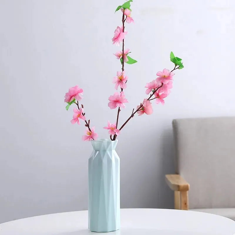 1 Piece Nordic Modern Plastic Flower Vase Flowerpot Basket Home Living Room