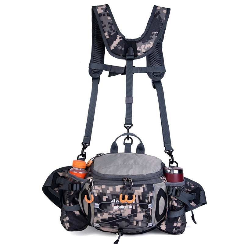Outdoor Sport Waist Bag Hiking Cycling Climbing Men Backpack Waterproof Molle Bag