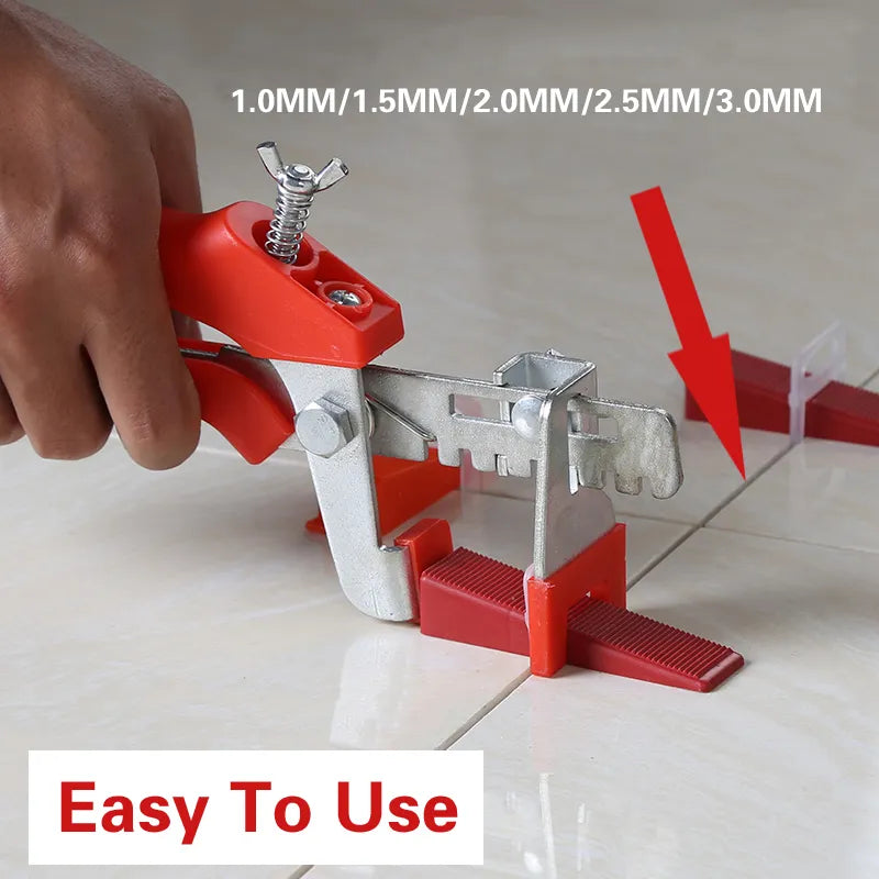 701PCS Tile Laying System Leveling Wedges Alignment Distances Flooring Wall Level 1/1.5/2/2.5/3mm