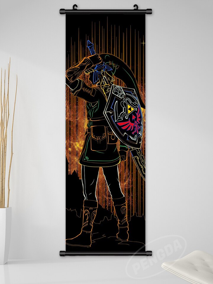 Wandkunst Anime Zelda Poster Deko