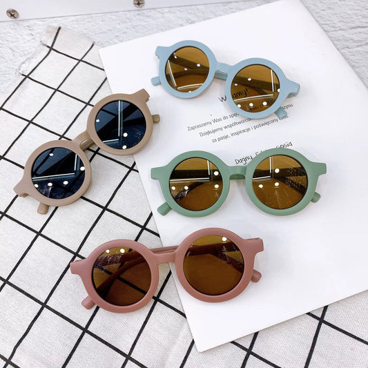 Niedliche Kinder Sonnenbrille Eltern Kind gefrostet Brille neu 1-8 Jahr alt
