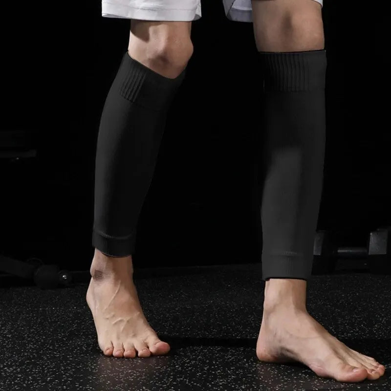 1 Pair Sports Football Shin Guards Pad Sleeve Sock for Adults