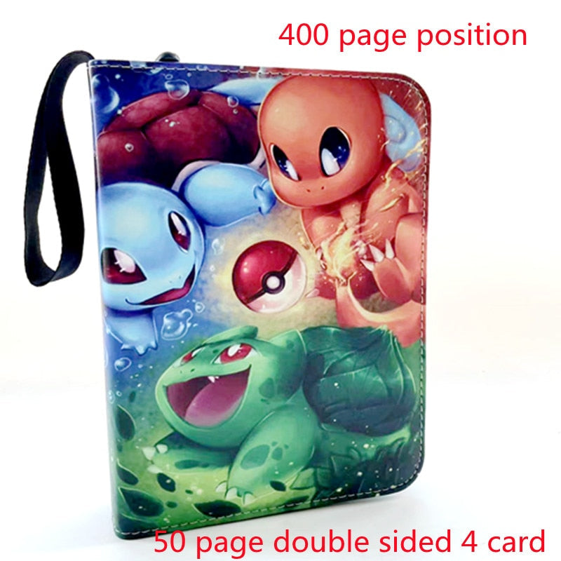 200-400 Pikachu Fotoalbum Notizbuch Pokemon Spielkarten Binder Karten Buch Mappe