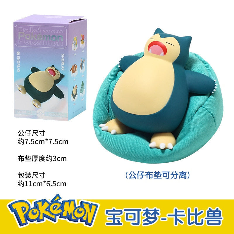 Pokemon Action Figur Pikachu Jirachi Eevee Komala Snorlax Schlüsselanhänger Spielzeug