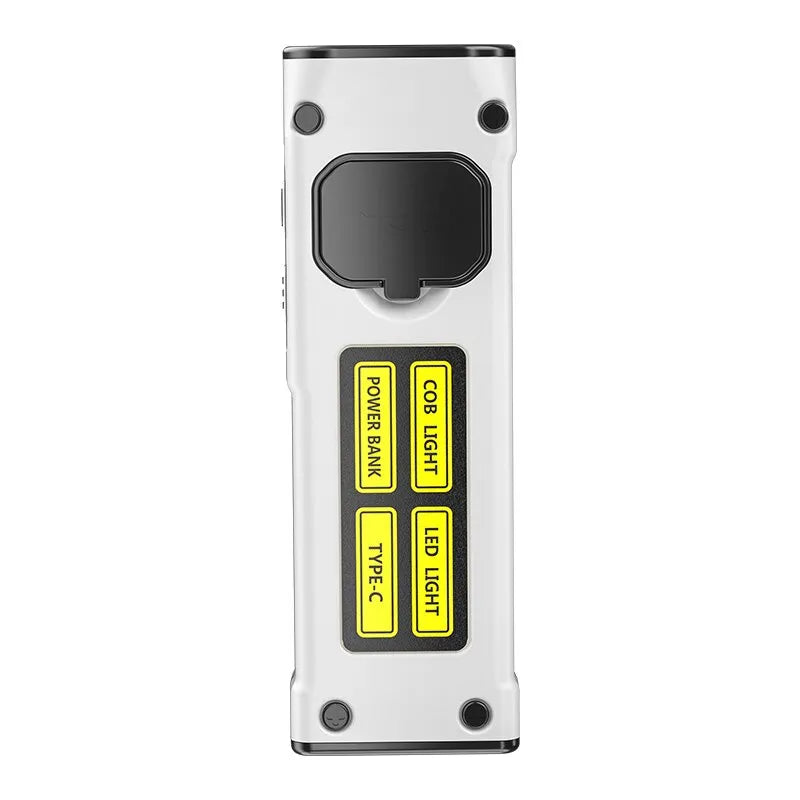 MINI portable rechargeable LED flashlight outdoor emergency service lamp with magnetic powerful long range